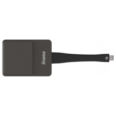 iiyama WP D002C adaptador Smart TV USB 4K Ultra HD Negro, Plata (Espera 4 dias)